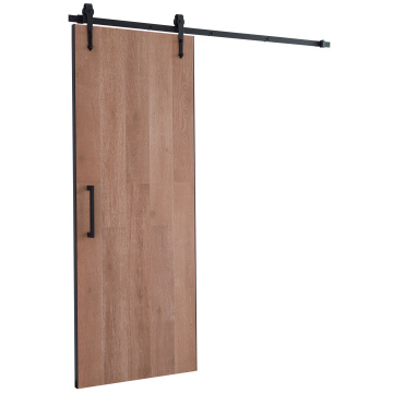 Modern Design Wood Veneer Sliding Barn Door MDF Shaker Door